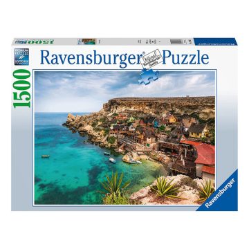 Puzzle 1500 db - Popeye falu, Málta