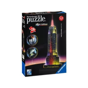 Empire State Building - 216 darabos 3D LED puzzle