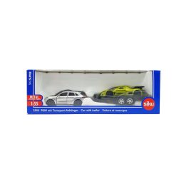 SIKU - Porsche terepjáró trélerrel - 2544