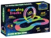 Amazing tracks - Világító autópálya autóval - 350 cm