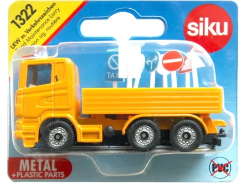 SIKU Scania teherautó táblákkal - 1322