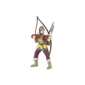 Papo - piros íjász katona