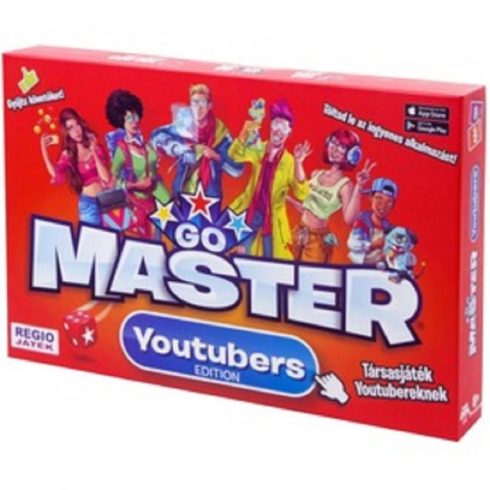 Go Masters youtubers társasjáték