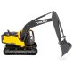 Bburago munkagép - Volvo EC220E markoló 18-3 1:50