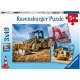 Ravensburger: Puzzle 3x49 db - Óriás munkagépek