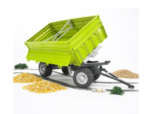 Fliegl három oldalra billenõ pótkocsi levehetõ tetõvel