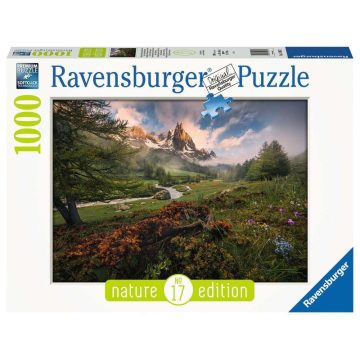 Ravensburger: Puzzle 1 000 db - Francia Alpok