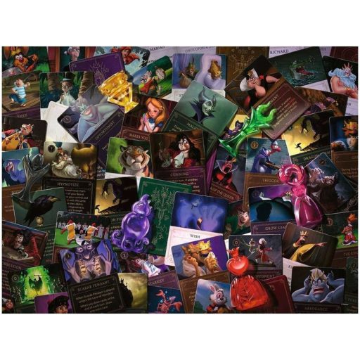 Puzzle 2000 db - Disney a Gonoszok