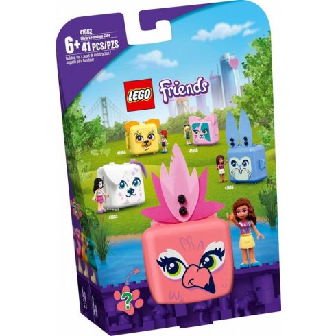 Lego Friends Olivia flamingós dobozkája 41662