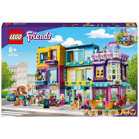 Lego Friends - Fő utcai épület - 41704