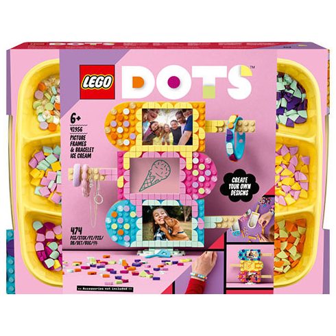 Lego Dots - Fagylaltos képkeret és karkötő - 41956