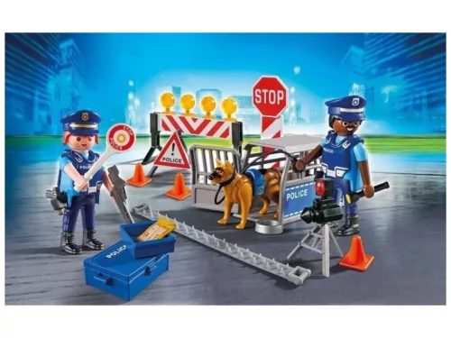 Playmobil: Rendõrségi útlezárás