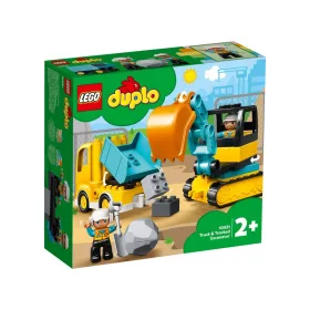 LEGO duplo Town Teherautó és lánctalpas exkavátor 10931