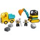 LEGO duplo Town Teherautó és lánctalpas exkavátor 10931