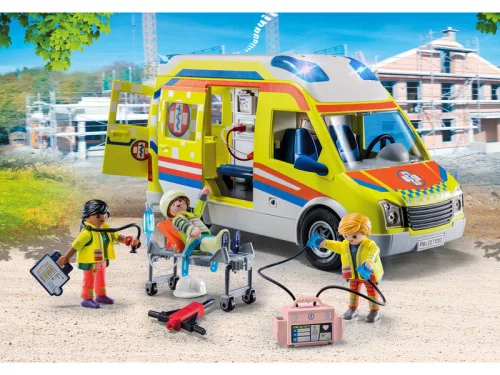 Playmobil City Life 71202 Mentõautó hang- és fényeffekttel