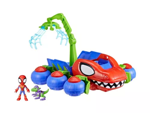 Spidey and his amazing friends dínós teherautó