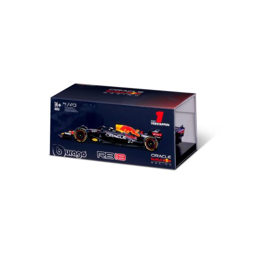 Bburago 1/43 versenyautó - Red Bull versenyautó RB18(with helmet)