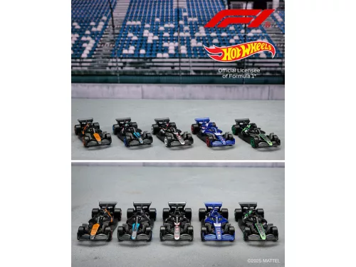 Hot wheels 5db-os F1-es kisautó
