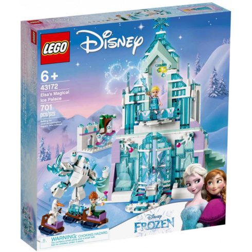 LEGO Disney Elsa varázslatos jégpalotája 43172