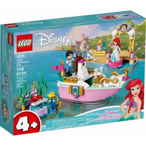 LEGO Disney Princess - Ariel ünnepi hajója 43191