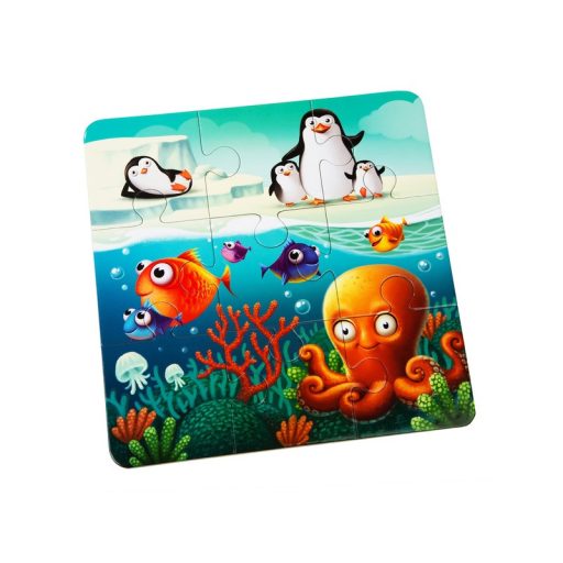 Kedvenc állatok 3 az 1-ben XXL puzzle