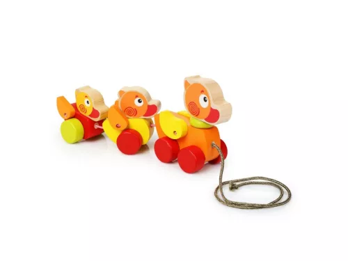 Cubika Húzható fa kiskacsák