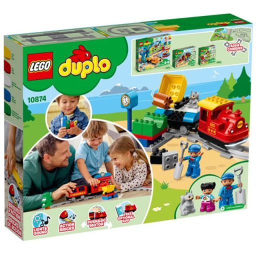 Lego duplo - gőzmozdonyos vonat készlet