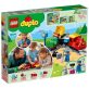 Lego duplo - gőzmozdonyos vonat készlet