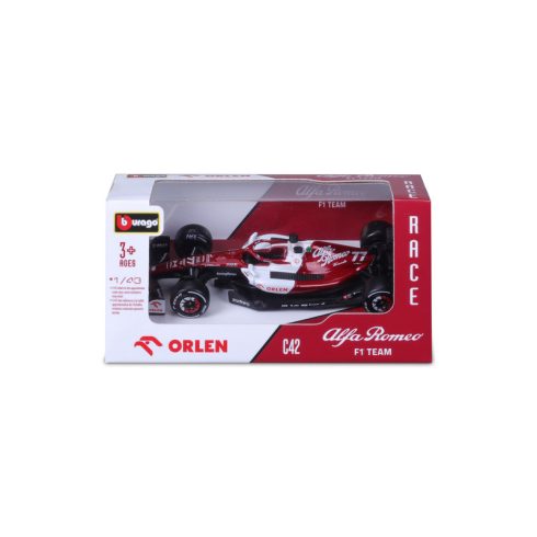 Bburago 1/43 versenyautó - Alfa Romeo F1 Team Orlen C42