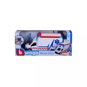 Bburago Mentőautó hordággyal