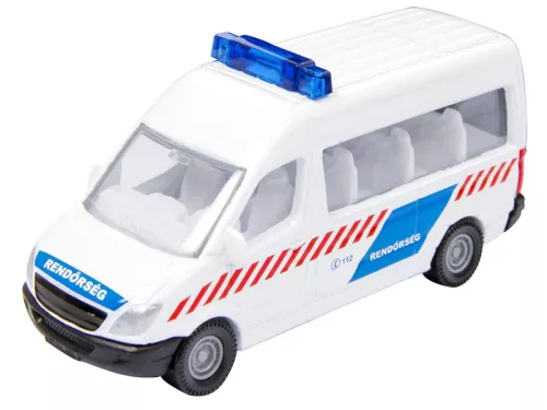 SIKU - Magyar rendőrségi busz és motor - 1655