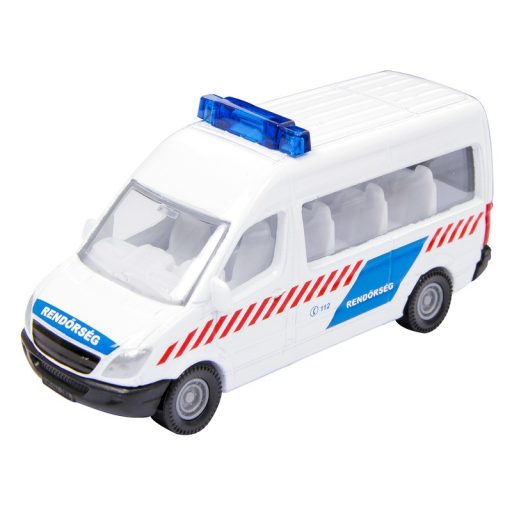 SIKU - Magyar rendőrségi busz és motor - 1655