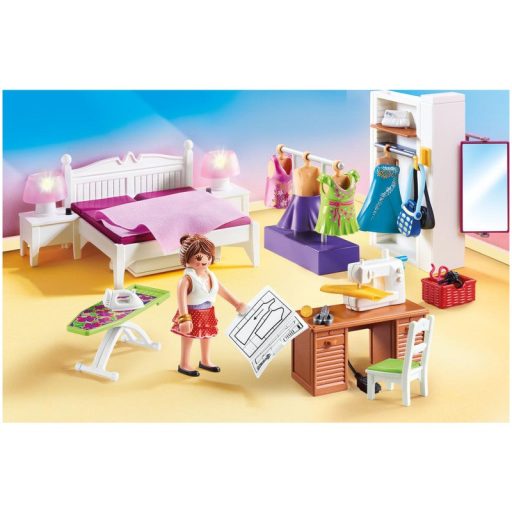 Playmobil Hálószoba varrósarokkal 70208