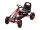Pedálos gokart - 30 kg, piros