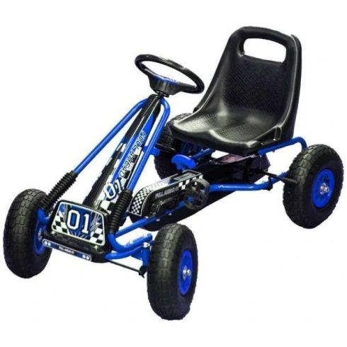 Pedálos gokart - 30 kg, kék