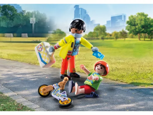Playmobil City Life 71245 Ápoló és páciense