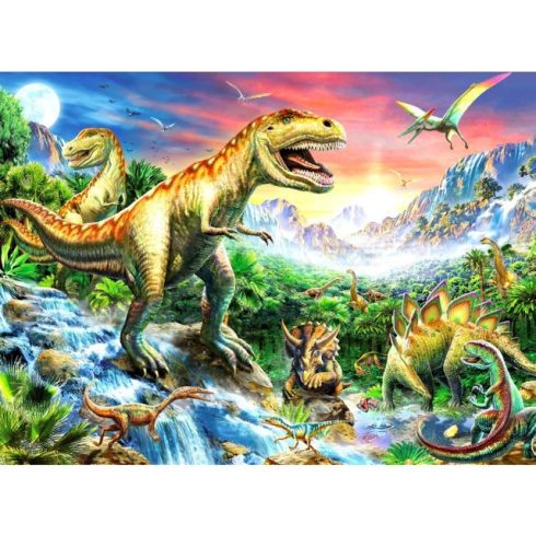 Ravensburger: Puzzle 100 db - Dinoszauroszok