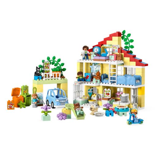 LEGO® DUPLO®: Városi kalandok 3 az 1-ben családi ház 10994