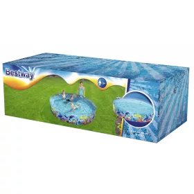   Bestway - Merevfalú, tenger élővilága mintájú medence 2, 44 m x 46 cm