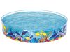 Bestway - Merevfalú, tenger élővilága mintájú medence 2, 44 m x 46 cm