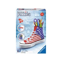 Amerika tornacipő 108 darabos 3D puzzle