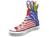 Amerika tornacipő 108 darabos 3D puzzle