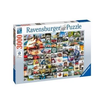 VW Bully pillanatok - 3000 darabos puzzle