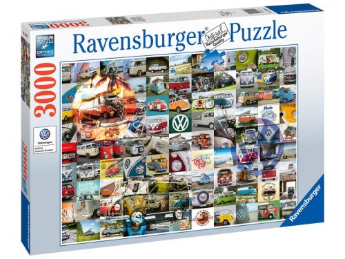 VW Bully pillanatok - 3000 darabos puzzle