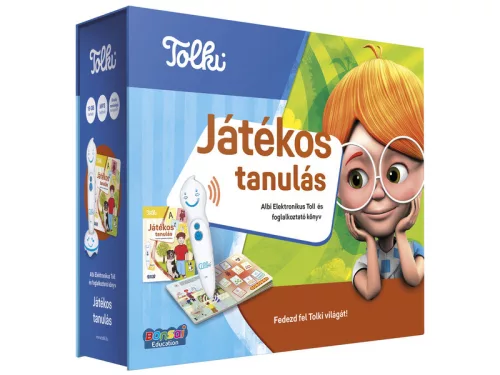 Tolki - Játékos tanulás szett (könyv +toll)