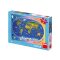 Állatos világtérkép 300 darabos XL puzzle