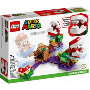   Lego Super Mario - A Piranha növény rejtélyes feladata kiegészítő szett 71382