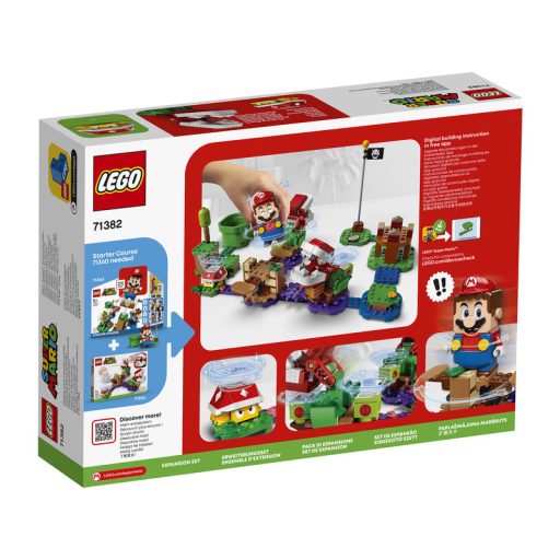 Lego Super Mario - A Piranha növény rejtélyes feladata kiegészítő szett 71382