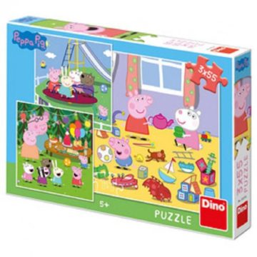 Puzzle 355 db - Peppa