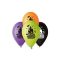 30 cm-es Halloween mintás lufi, többféle 10 db/cs